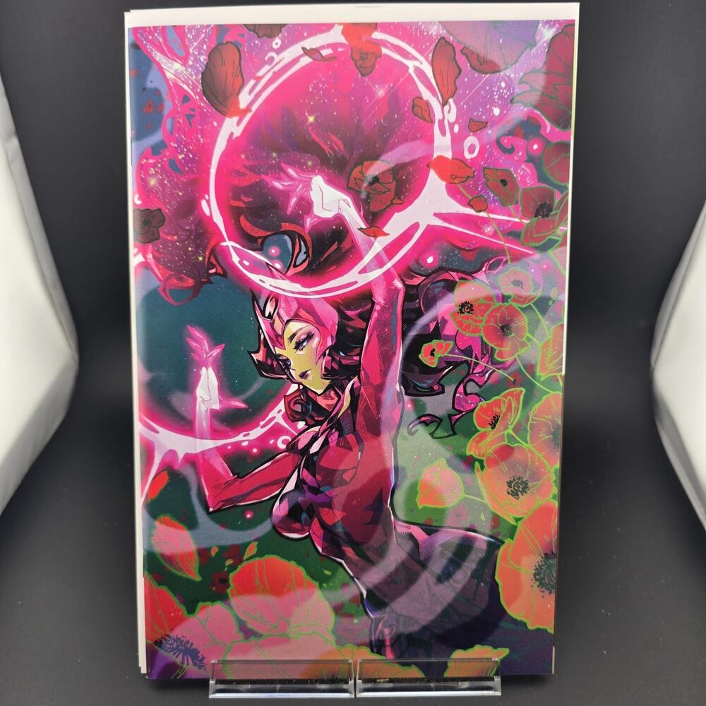 SCARLET WITCH & QUICKSILVER 1 ROSE BESCH 1:50 VIRGIN VARIANT MARVEL NM+ GEM 2024